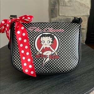 Betty Boop Bundle- Satchel/Crossbody, Socks and Twilly